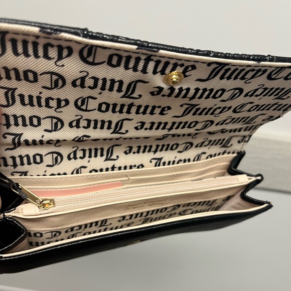 NEW Juicy Couture Pink Diamond Timeless Hobo and Heartless Flap Clutch Wallet - Picture 4 of 9